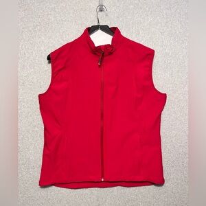 SCOTTeVEST Women’s Kelly Convertible TEC Jacket Vest Sz 2XL Red Travel Full Zip